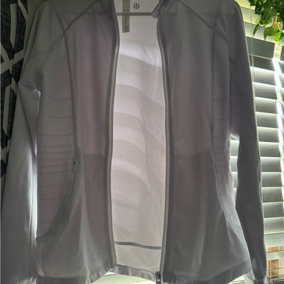 Lululemon Athletica Light Gray Jacket - Picture 1 of 2
